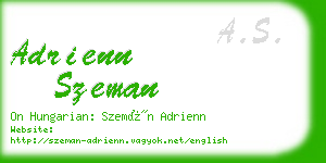 adrienn szeman business card